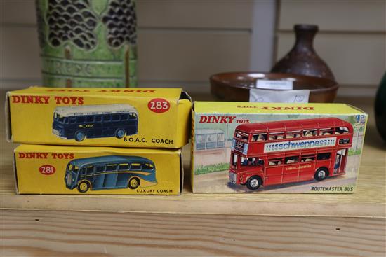 A quantity of assorted (mostly) boxed Dinky toys